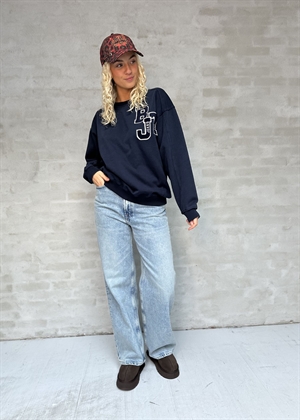 Alessandro Letter patch sweat Sky Captain Ball Original 